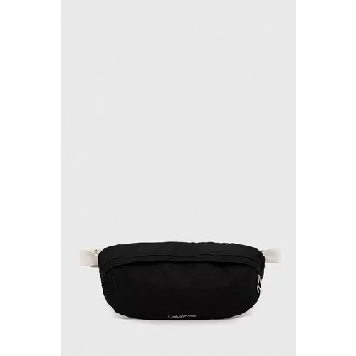 Calvin Klein Opasna torbica črna barva