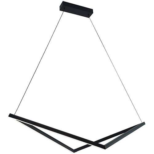  LED luster na sajli ISLA LED/32W/230V crna Cene