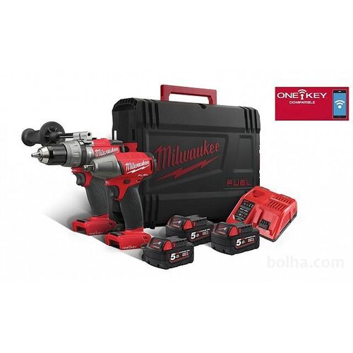 Milwaukee akumulatorski set M18 ONEPP2D-503X Slike