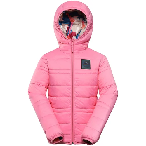 Alpine pro Children's reversible jacket hi-therm DOUWO pink cosmos variant pa