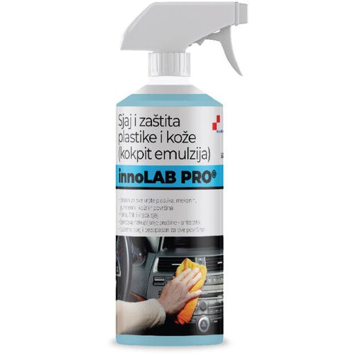  InnoLAB PRO Sjaj i za&amp;scaron;tita plastike i kože (kokpit emulzija) 500 ml Slike