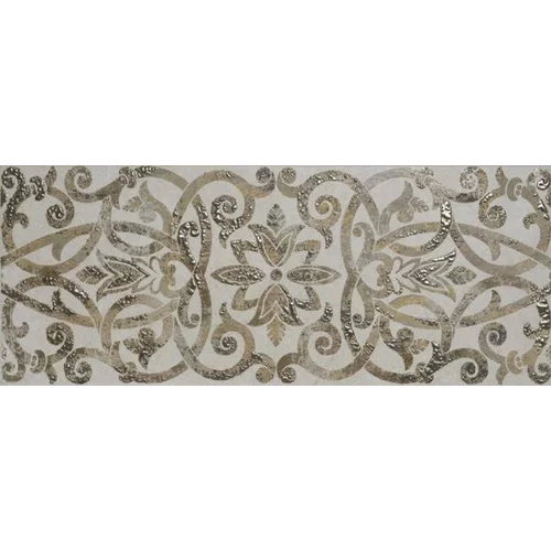 RAGNO stenske ploščice creek decoro raso avorio R5QQ 20 x 50 cm