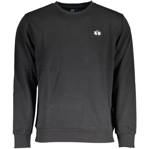 La Martina SWEATSHIRT WITHOUT ZIP BLACK MAN Slike