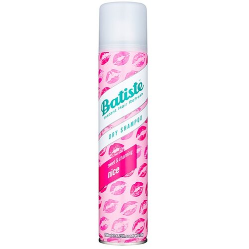 Batiste Nice suhi &amp;scaron;ampon za absorbcijo odvečnega sebuma in za osvežitev las 200 ml Slike