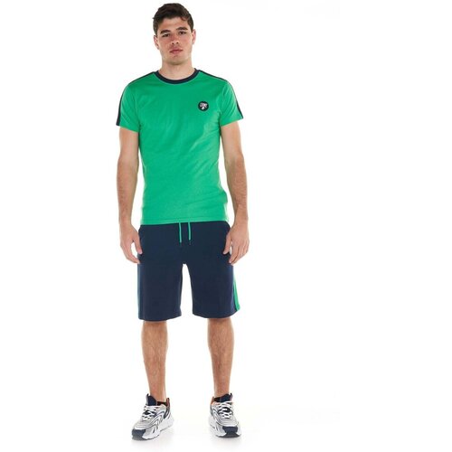Leone 1947 Otro&scaron;ki kompleti Man Set T-Shirt + Bermuda Academy 1947 Zelena Cene