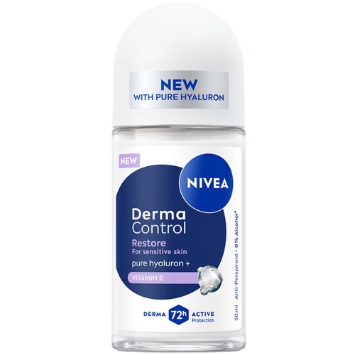 Nivea Derma Control Restor Sensitive Skin roll-on 50ml Cene