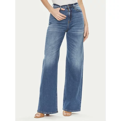 Vicolo Jeans hlače DB5154 Modra Wide Leg