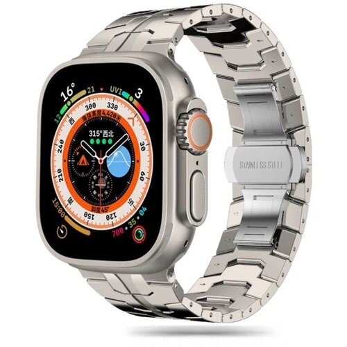 TECH-PROTECT STAINLESS LINE narukvica za APPLE WATCH 4/5/6/7/8/9/SE(42 / 44 / 45 / 49 MM) TITANIUM Cijene