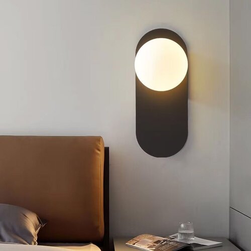 Toolight Zidni svijećnjak APP1586-1W black Slike