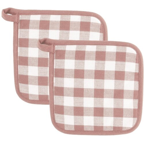 Tiseco Home Studio Bombažne kuhinjske rokavice v kompletu 2 ks Gingham – Cene