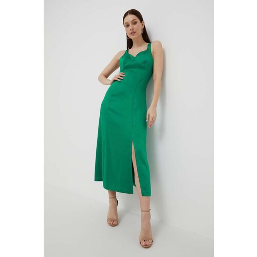United Colors Of Benetton Obleka zelena barva Slike
