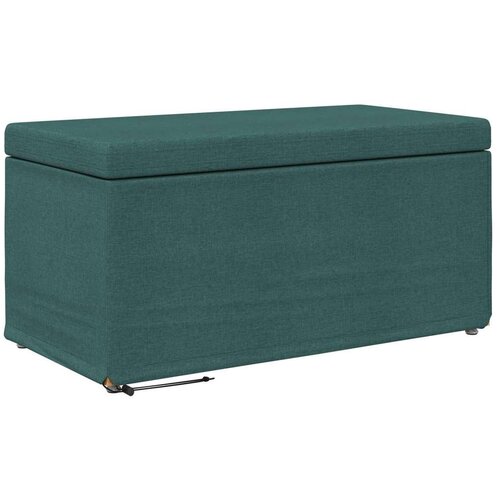  Stolica Tamnozelena 81 x 41 x 40 cm Tkanina i konstruirano drvo - Tamnozelena 80 cm tkanina Slike