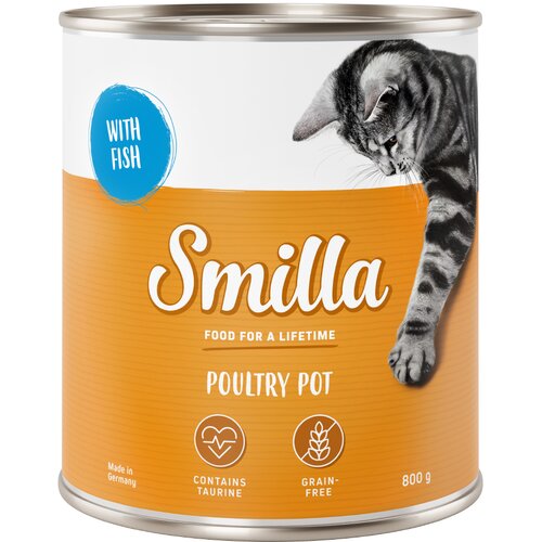  Varčno pakiranje Smilla perutninski lonček 24 x 800 g - Mehka perutnina z ribo Cijene