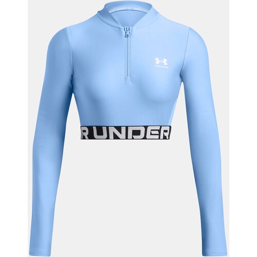 Under Armour Women&amp;#039;s T-shirt HeatGear Rib 1/4 Zip LS - Women Slike
