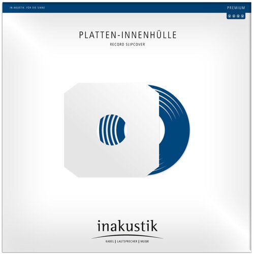 Inakustik 1x 25 in-akustik Premium LP Sleeves 12 antistatic Slike