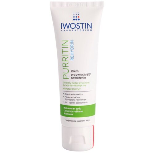 Iwostin Purritin Rehydrin hidratantna krema za lice isušeno i nadraženo liječenjem akni 40 ml Cijene