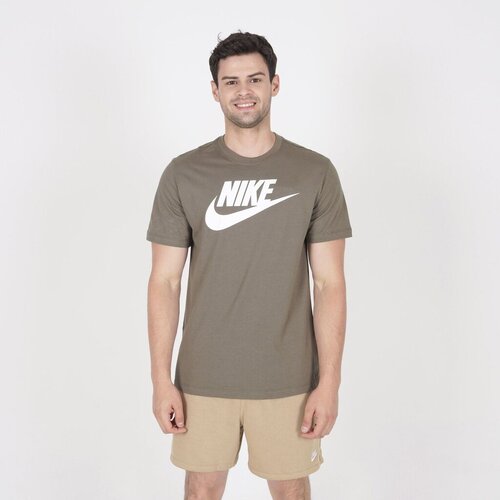 Nike Mu&scaron;ka majica Nsw Tee Icon Futura AR5004, Maslinasta Cijene
