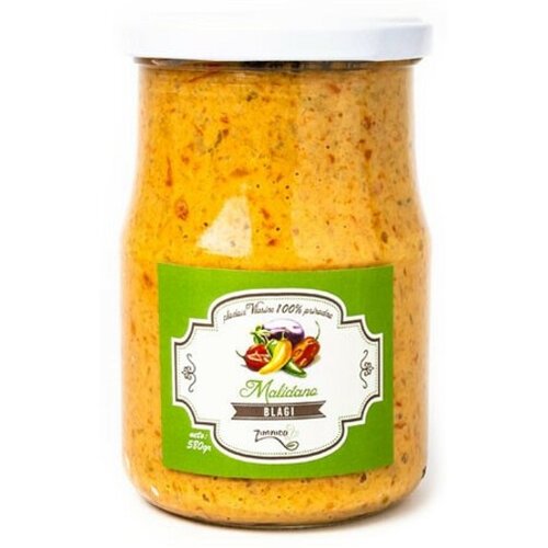 Plodovi Vlasine ajvar sa plavim paradajzom (pa&amp;scaron;teta) blagi 550gr Slike