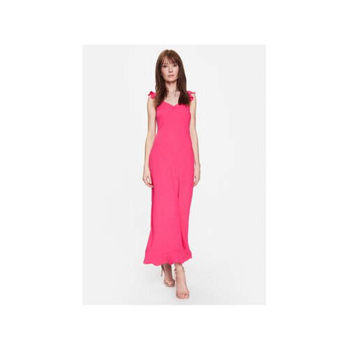 Naf Naf Obleka Kiolette XENR88 Roza Regular Fit Slike