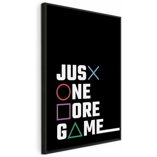  Slika - Binge Gaming 40x60 U crnom drvenom okviru Cene
