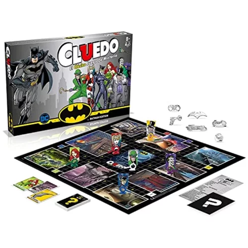 Move Cluedo Batman - Cluedo Winning s Mystery Table Game - Reši enigmo v Gotham Cityju - španska različica, (20833097)