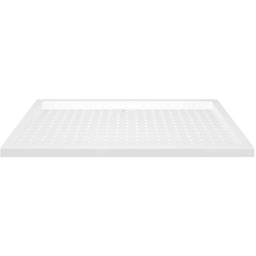 VidaXL Podloga za tu&amp;scaron;iranje s točkicama bijela 80 x 120 x 4 cm ABS Slike