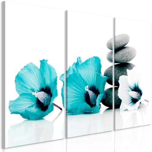  Slika - Calm Mallow (3 Parts) Turquoise 120x80 Slike