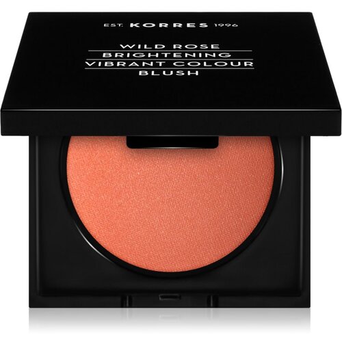Korres Wild Rose pudrasto rdečilo odtenek 18 Peach 5.5 g Slike