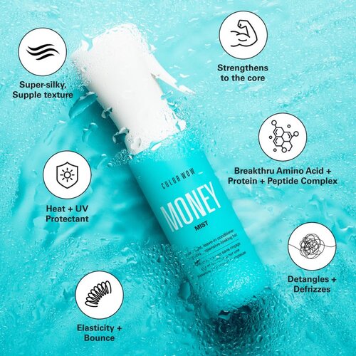 Money Mist hidratantni regenerator u spreju bez ispiranja za toplinsko oblikovanje kose 150 ml Cene
