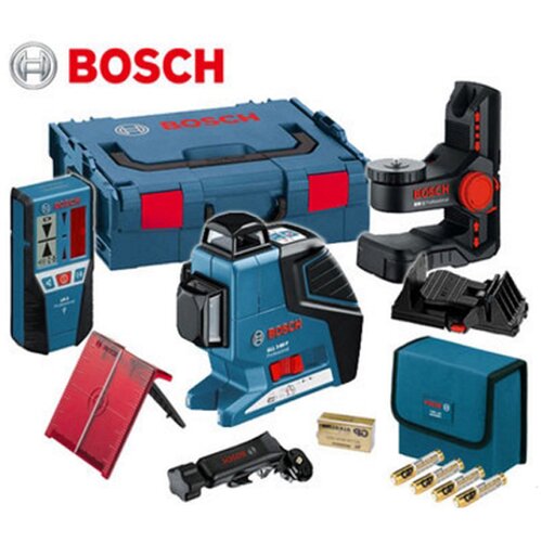 Bosch Laser za linije Professional GLL 3-80 P + BM1 + LR2 L Boxx Cene