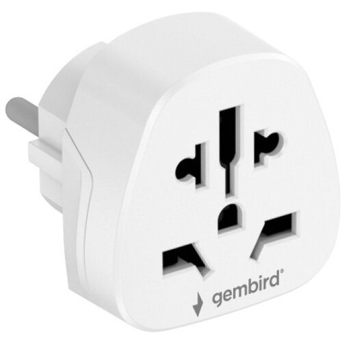 Gembird Travel adapter A-AC-EUMINTF EU suko 10A Slike
