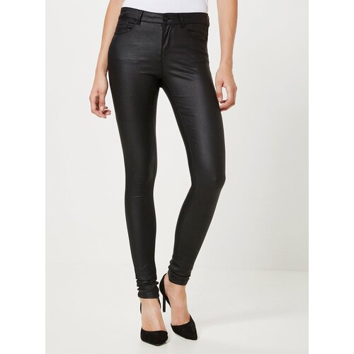 Vero_Moda Black slim fit trousers Seven - Women's Slike