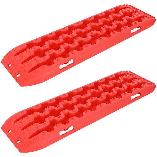  Ploča za vuču 2 pcs Crvena 106 x 30,5 x 7 cm Ojačani najlon Slike