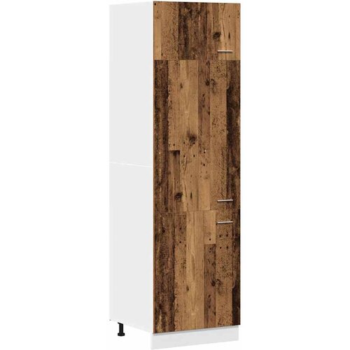  za hladnjak &amp;quot;Lyon&amp;quot; Staro drvo 60x57x207 cm Konstruirano drvo Slike