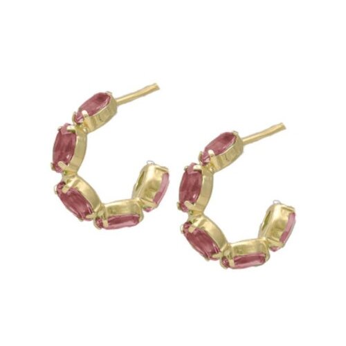Victoria Cruz arisa light rose gold mindjuše sa swarovski kristalima ( a4136-26dt ) Cene