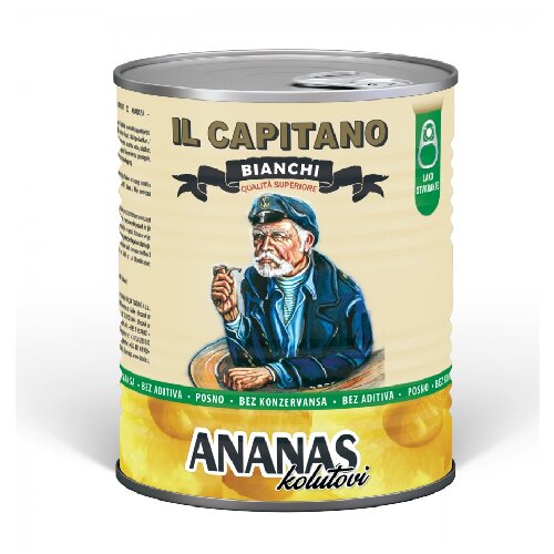 Il Capitano Kompot ananas, Kolut, 850ml Cene
