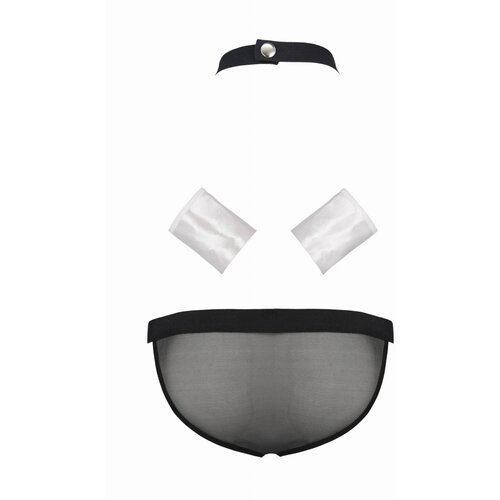 Passion Men Butler set Alfred, črna in bela Cene