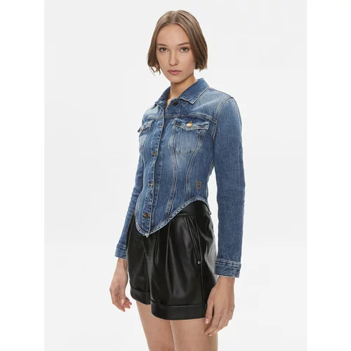 Pinko Jeans jakna Benaco 102912 A1LP Modra Slim Fit
