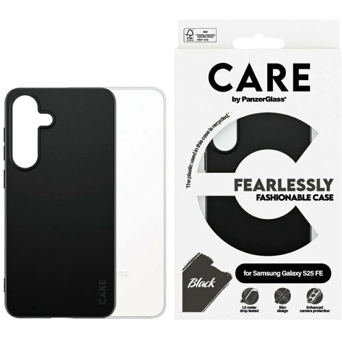 PanzerGlass MODNI OVITEK ZA SAMSUNG GALAXY S25 FE, ZA&amp;Scaron;ČITNI OVITEK, ČRN, (5000259620) Slike