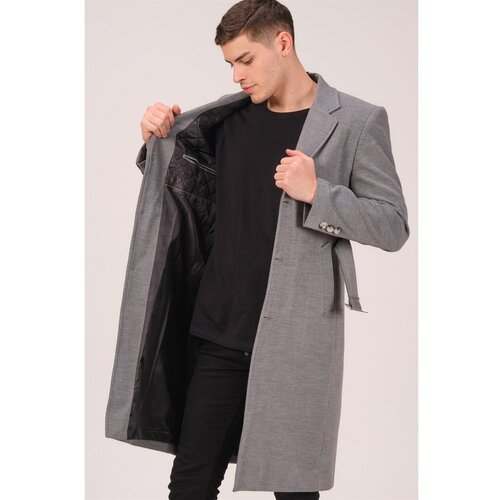 Dewberry PLT8400 MEN&amp;#039;S COAT-ON GREY Slike