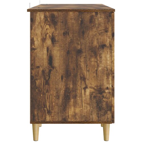  Stol Dimljeni hrast 142,5 x 50 x 75 cm Konstruirano drvo Slike