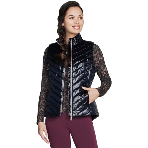 Skechers Puhovke GO Shield Shine Vest Črna Cene