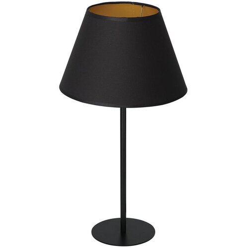  Stona lampa ARDEN 1xE27/60W/230V prečnik 30 cm crna/zlatna Cene