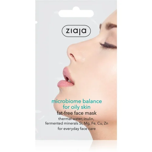 Ziaja Microbiome Balance maska za obraz za regulacijo sebuma 7 ml