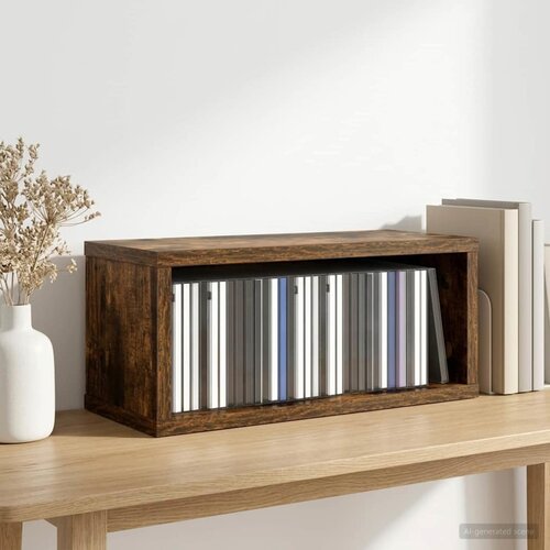  Stalak za CD-ove Dimljeni hrast 40 x 17 x 17 cm Cene
