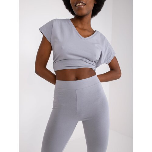 BASIC Feel Good Leggings-AP-LG-A-002-gray Cene