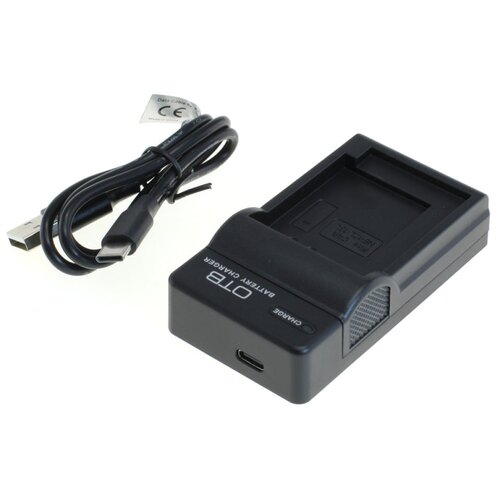OTB Polnilec za baterijo Fuji NP-W126, MicroUSB Slike