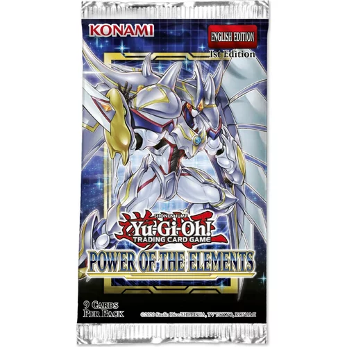 Yugioh karte Power of the Elements booster