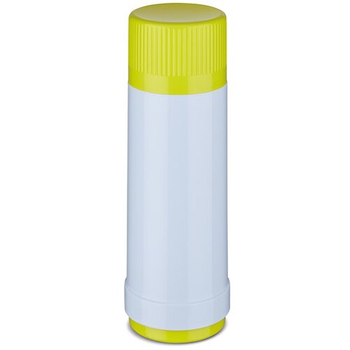ROTPUNKT Glass thermos, capacity 0.750 l, polar-el.-summer squash (white-yellow) Cene