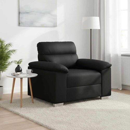SOFA fotelja crna 100x81x84 cm umjetna koža - Crna 1 100 cm Cijene